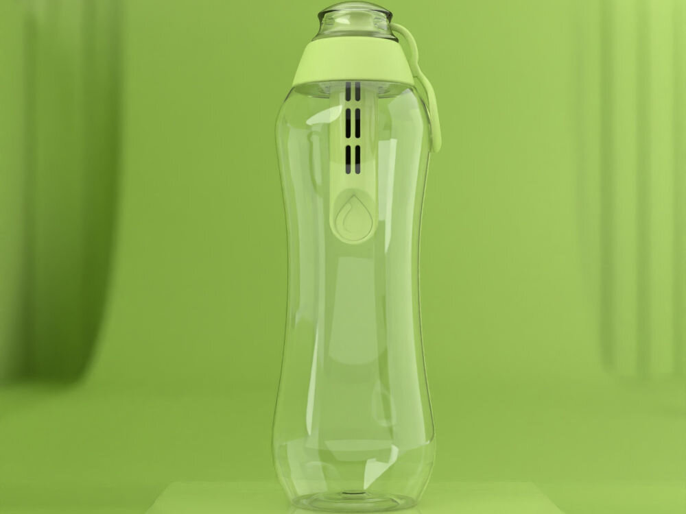 Butelka filtrująca DAFI Soft Doda 500 ml Pistacjowy filtr węglowy zdrowie środowisko