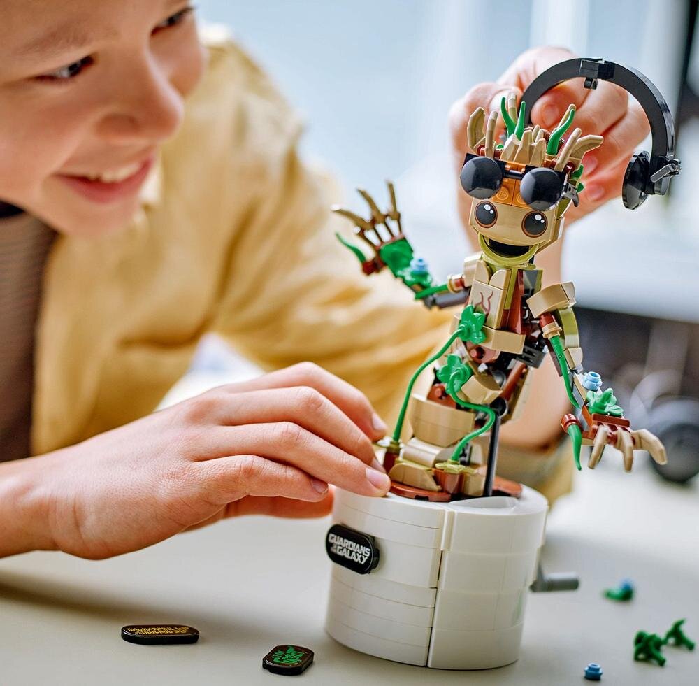 LEGO 76297 Marvel Tańczący Groot superbohater