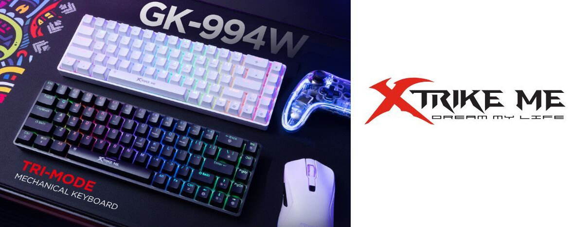 Klawiatura XTRIKE ME GK-994W baner