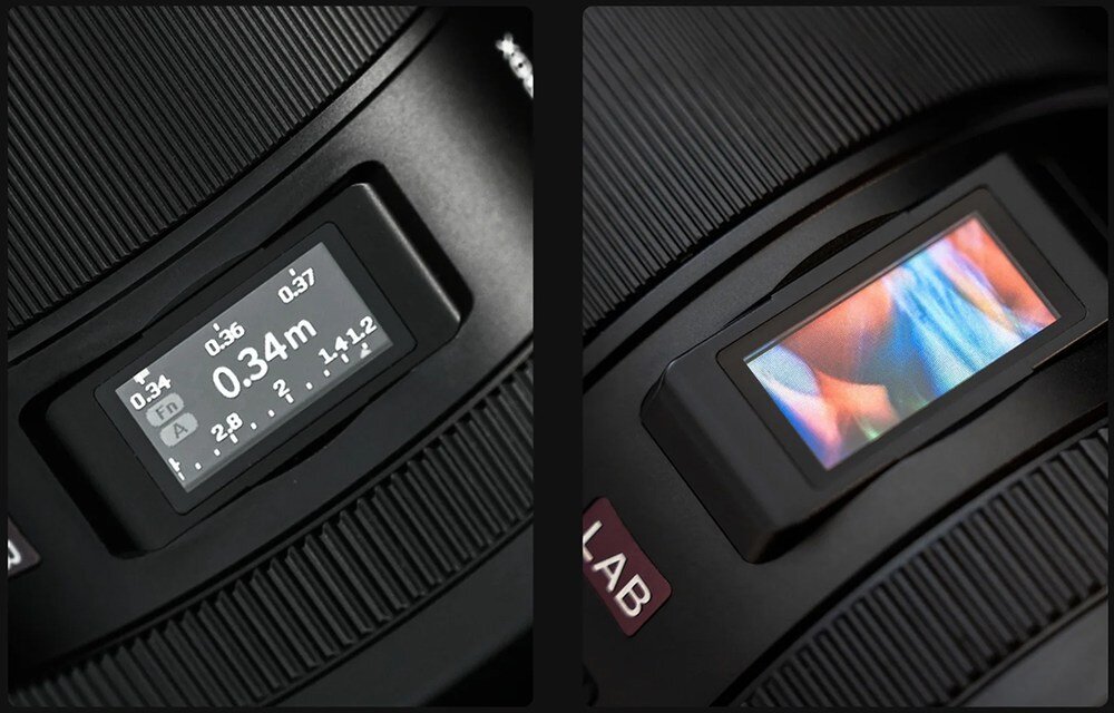 VILTROX AF 35 mm f-1.2 obiektyw z ekranem LCD i programowalnymi funkcjami