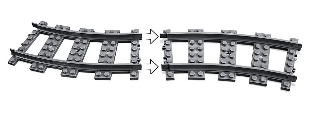 LEGO City Zwrotnice 60238 kompatybilne