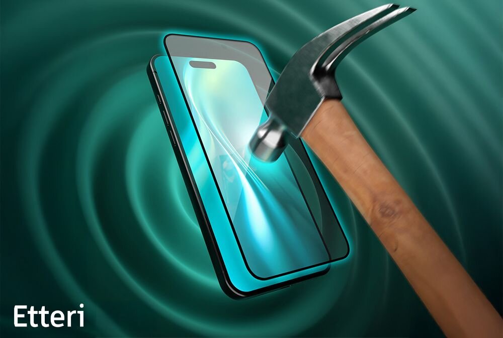 Szkło hartowane ETTERI 9D ochrona niezawodnosc