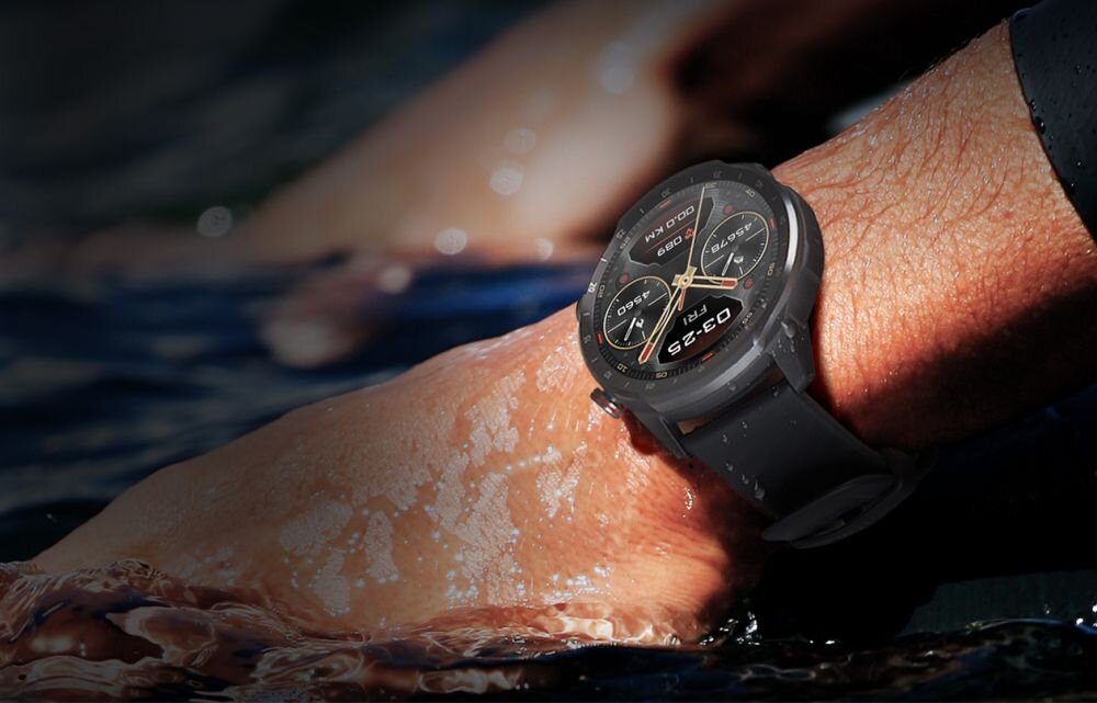Smartwatch MIBRO A2 ekran bateria czujniki zdrowie sport pasek ładowanie pojemność rozdzielczość łączność sterowanie krew puls rozmowy smartfon aplikacja