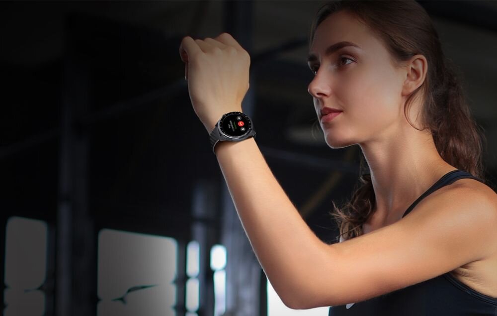 Smartwatch MIBRO A2 ekran bateria czujniki zdrowie sport pasek ładowanie pojemność rozdzielczość łączność sterowanie krew puls rozmowy smartfon aplikacja