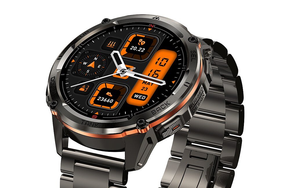 Smartwatch KOSPET Tank T3 Ultra 2 Special Edition kadr na ekran