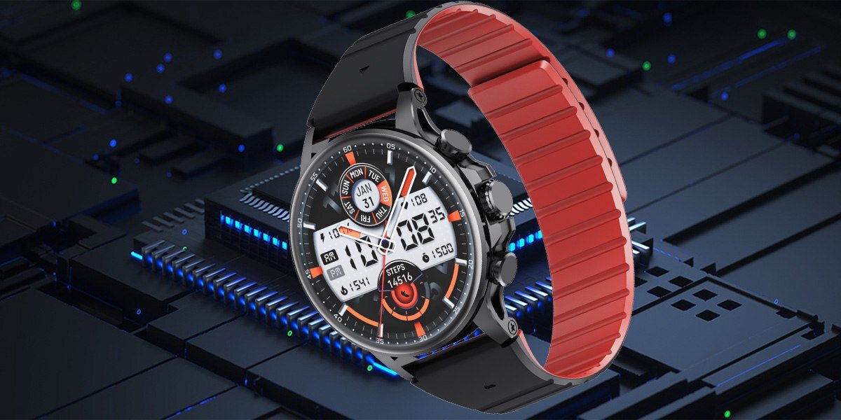 Smartwatch IMIKI Holo Ultra kv lifestyle początek opisu sekcja nagłówkowa