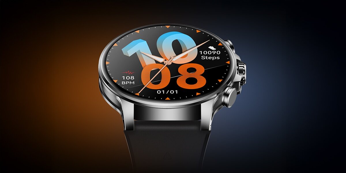 Smartwatch IMIKI Holo Ultra wyświetlacz AMOLED 1,6 o rozdzielczości 480 × 480 pikseli Always On Display