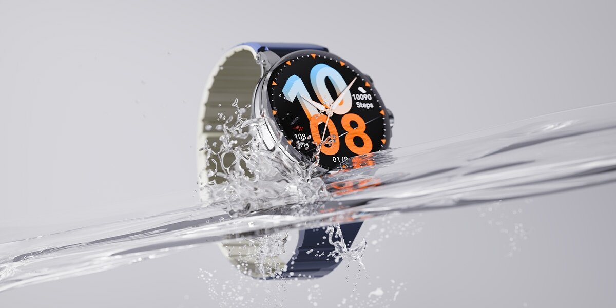 Smartwatch IMIKI Holo Ultra tętno, poziom tlenu we krwi (SpO2), sen