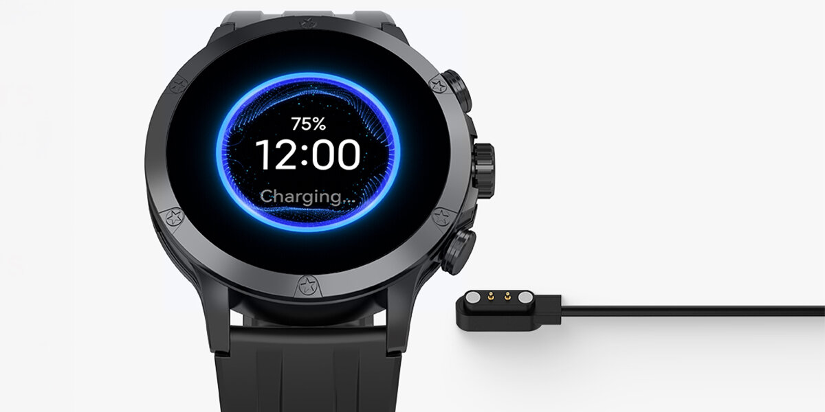 Smartwatch IMIKI Xplorer Pro bateria o pojemności 450 mAh czas pracy