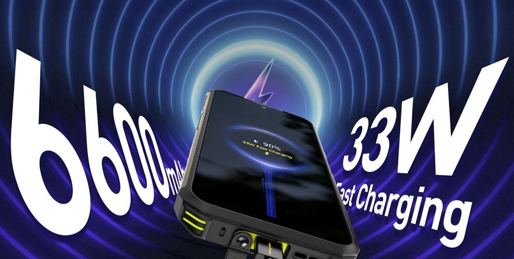 Smartfon ULEFONE Armor 22  ładowanie 