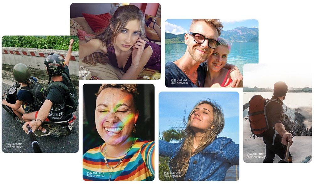 Smartfon ULEFONE Armor 22 selfie  