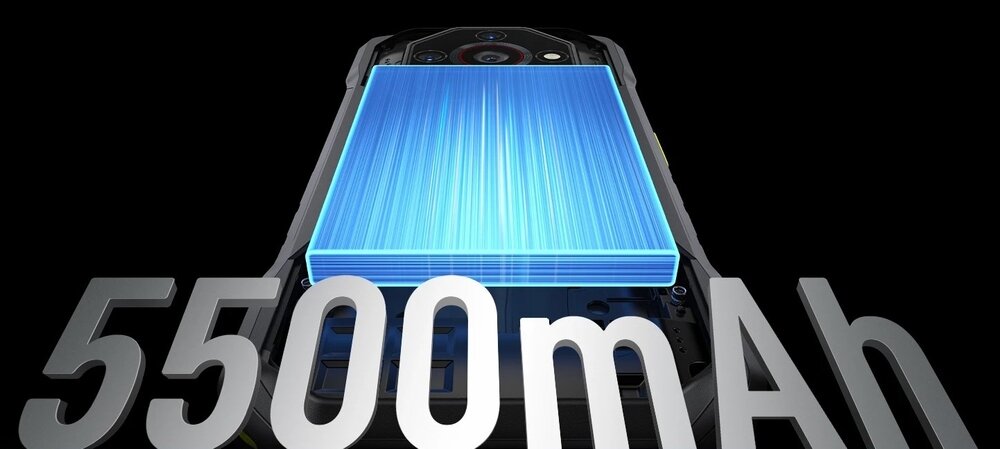 ULEFONE Armor X32 bateria 5500 mAh długi czas pracy szybkie ładowanie 18W