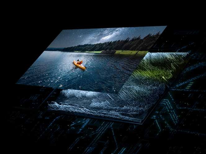 664x498-uantum matrix technology pc Quantum Mini LED Pro wyrafinowany kontrast w telewizorze Samsung Mini LED Neo QLED 8K QN990F dostępny w sklepach Media Expert