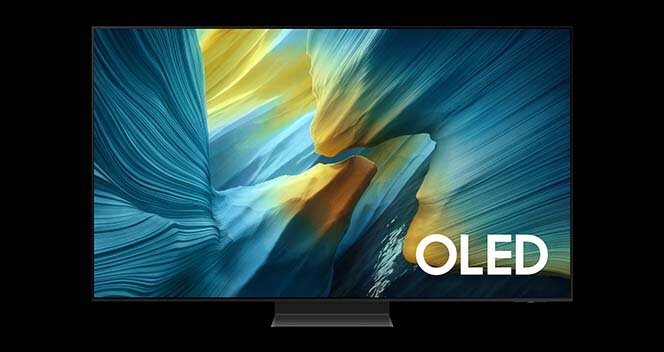 664x352-qe65s95fatxxh Telewizor Samsung OLED 4K S95FA (2025). Telewizor dostępny w sklepach Media Expert.