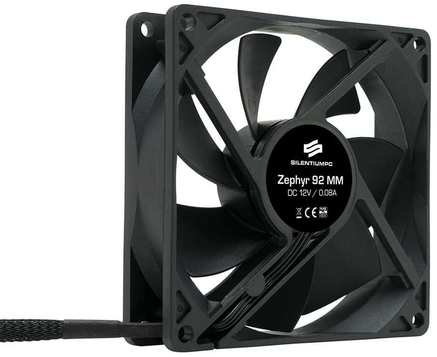 Wentylator SILENTIUM PC Zephyr 92 - design