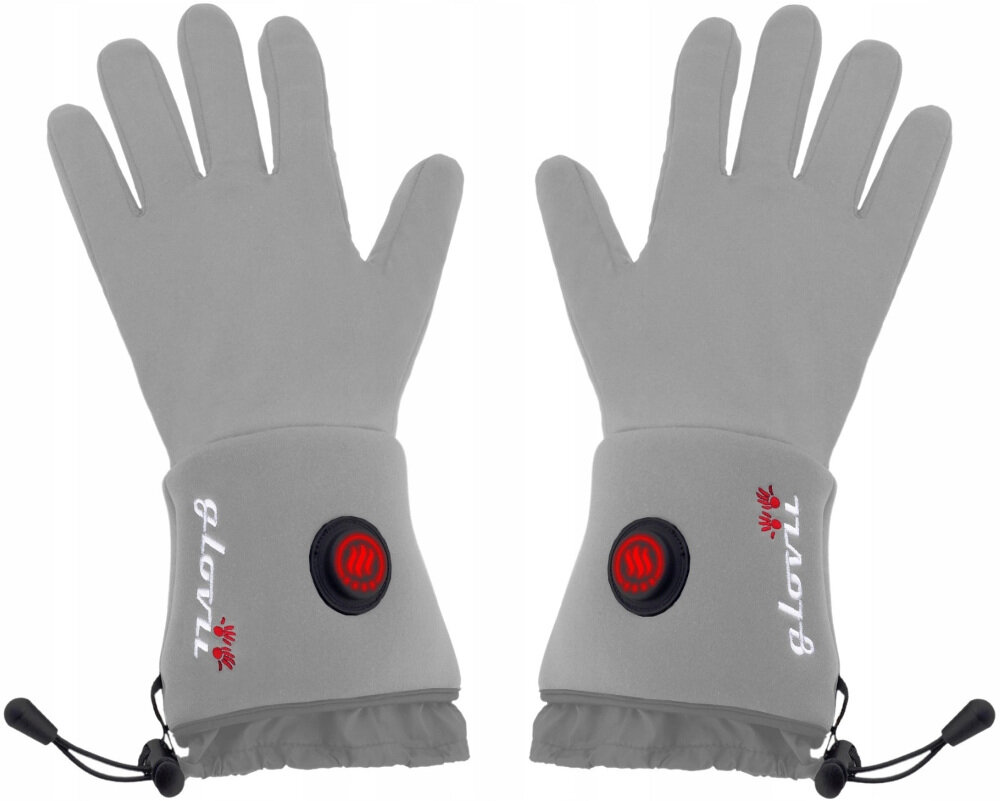 Podgrzewane rękawiczki GLOVII GLG (rozmiar S/M) Szary komfort wygoda wlokna wykonanie Element grzewczy