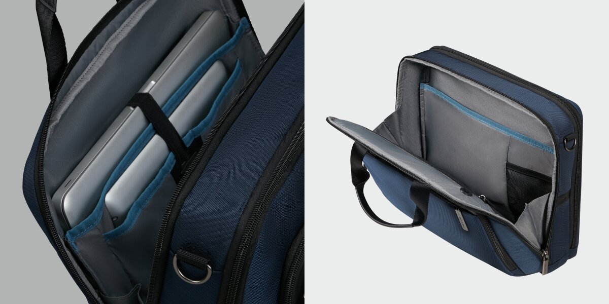 SAMSONITE Bailhandle Evosight Wewnętrzna przegroda z miękkim wykończeniem laptop do 15.6 cala tablet o przekątnej do 10.5 cala - torba od wewnątrz