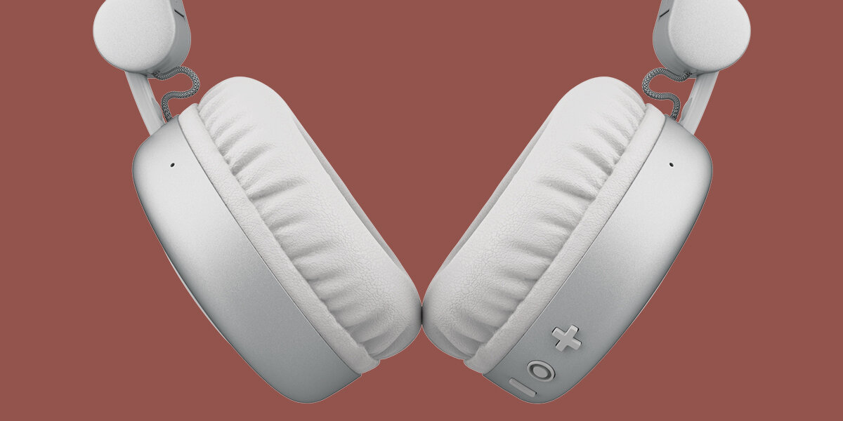 Słuchawki nauszne FRESH N REBEL Code Core Smukły pałąk i miękka wegańska ekoskóra, kadr słuchawek, nauszniki