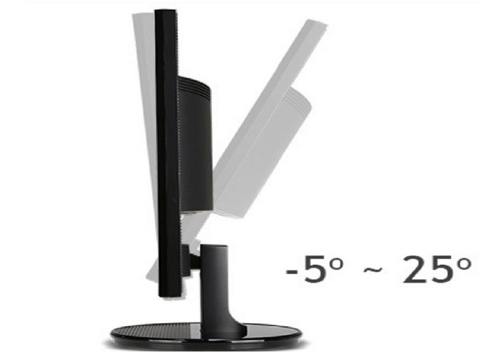 Monitor Acer K242HLBD budowa ergonomiczna podstawka regulacja pod kątem