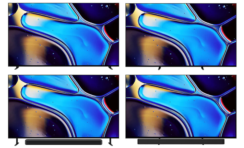 SONY BRAVIA 8 K-77XR80PAEP 4-pozycyjną podstawę pozycję zewnętrzną wewnętrzną