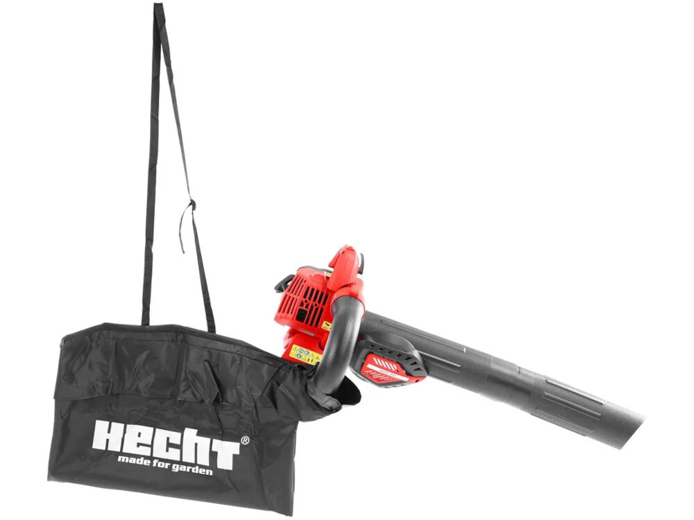 Odkurzacz do liści spalinowy HECHT 9254 odkurzacz na białym tle porządek sprzątanie mobilność