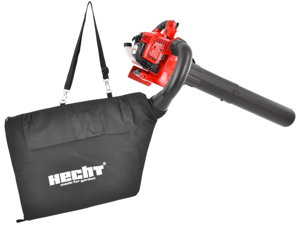 Odkurzacz do liści spalinowy HECHT 9280 odkurzacz na białym tle porządek sprzątanie mobilność