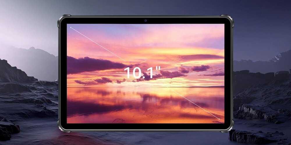 Tablet OUKITEL RT9 Certyfikaty IP68 i IP69K  odporny na wodę, kurz i wstrząsy INX Glass MIL-STD-810H 
