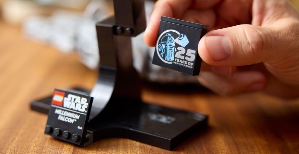 LEGO 75375 Star Wars Sokół Millennium klocki elementy zabawa łączenie figurki akcesoria figurka zestaw