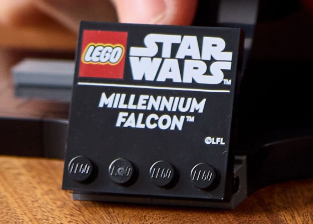 LEGO 75375 Star Wars Sokół Millennium klocki elementy zabawa łączenie figurki akcesoria figurka zestaw