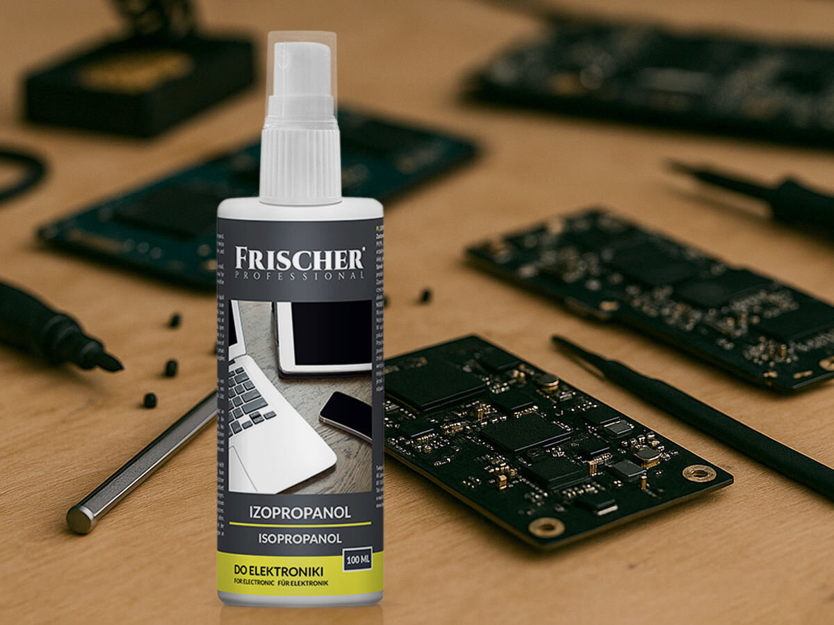 Alkohol izopropylowy FRISCHER Ipa 100 ml Zastosowanie izopropanolu – elektronika i serwis