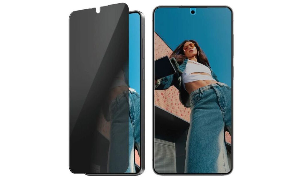 Szkło prywatyzujące PANZERGLASS Ultra-Wide Fit do Samsung Galaxy S25 Edge - szklo na bialym tlem, ochrona, niezawodnosc