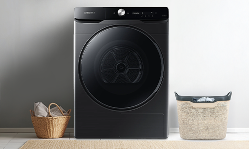 nowy-kv-suszarka2 suszarka Samsung DV16DG8600BVU4 w eleganckim, ciemnym wykończeniu dostępna w sklepie MediaExpert