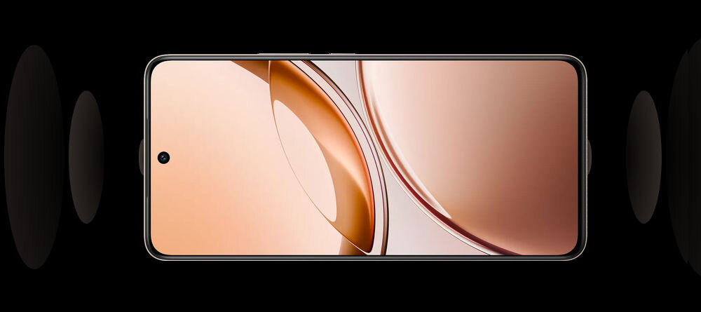 Smartfon VIVO V50 Lite 8/256GB 6.77 120Hz powójny głośnik stero góra dół intensywne wrażenia audio