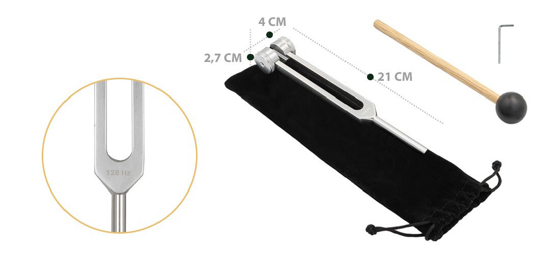 Kamerton MUSICMATE MM-KM128 - zestaw