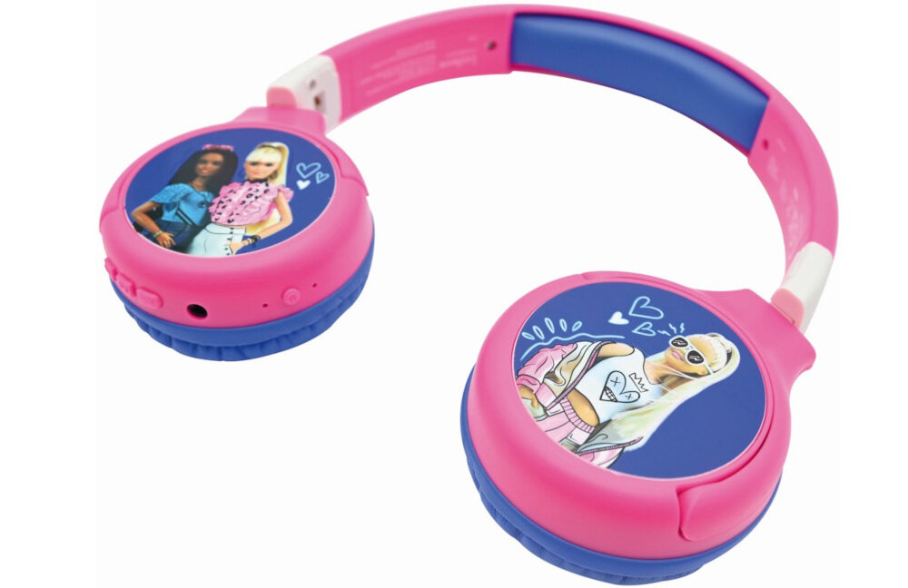 Słuchawki nauszne LEXIBOOK Barbie HPBT010BB - pasmo przenoszenia od 20 do 20000 Hz 