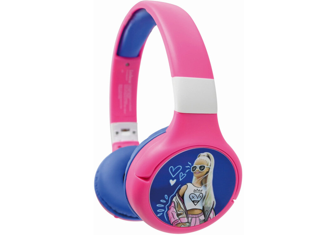 Słuchawki nauszne LEXIBOOK Barbie HPBT010BB - wbudowany mikrofon
