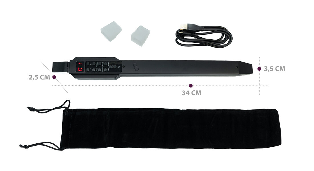 MM-D10 AeroTone zestaw z etui ustnikami i dodatkami MusicMate