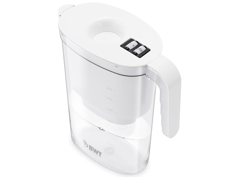 Dzbanek filtrujący BWT Vida + 5 wkłady MG2+ Biały do każdej kuchni, technologia mineralizacji magnezem, kompaktowa konstrukcja, smaczna i bezpieczna woda