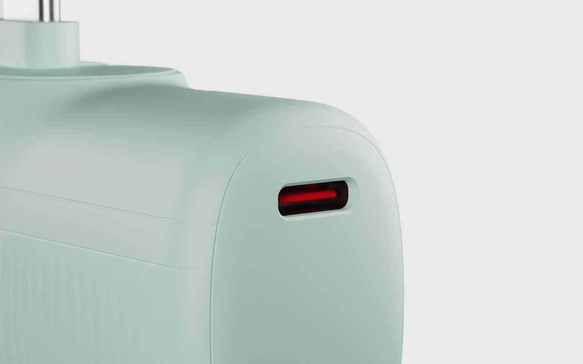 Powerbank SBS EcoPower EcoPower 5000 mAh wbudowane złącze USB-C szybkiemu ładowaniu o mocy do 10 W - zbliżenie na port USB-C