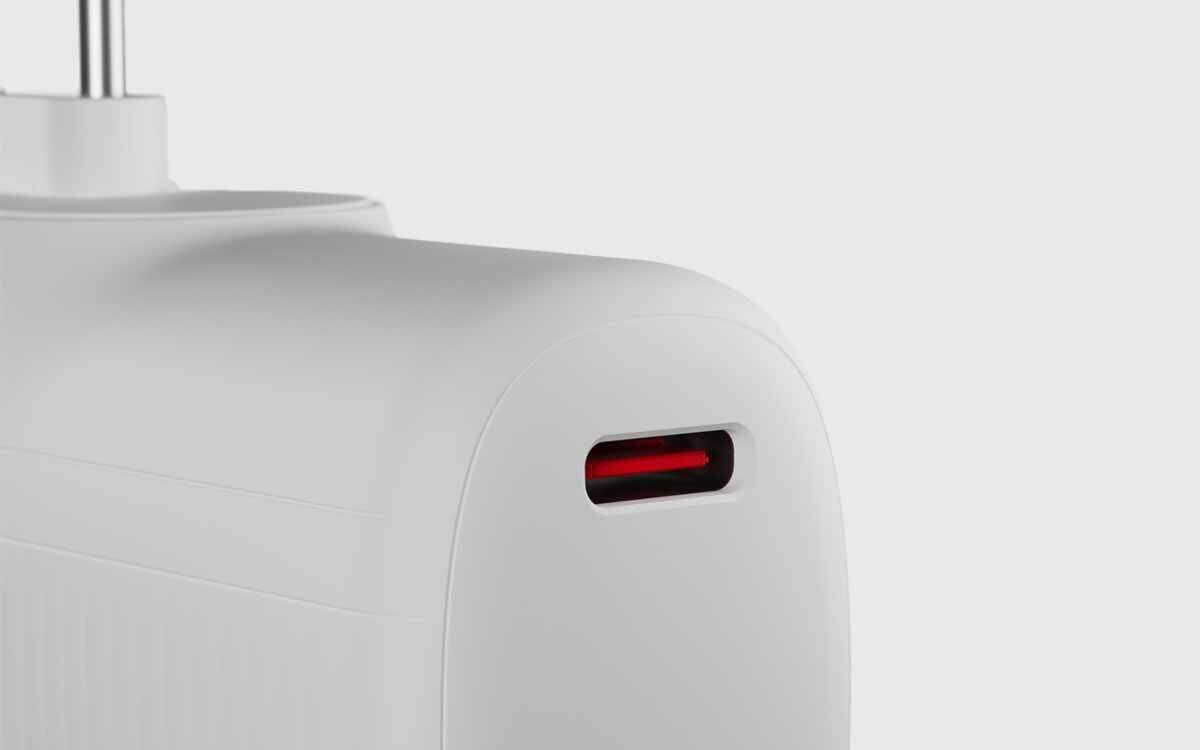 Powerbank SBS EcoPower EcoPower 5000 mAh wbudowane złącze USB-C szybkiemu ładowaniu o mocy do 10 W - zbliżenie na port USB-C