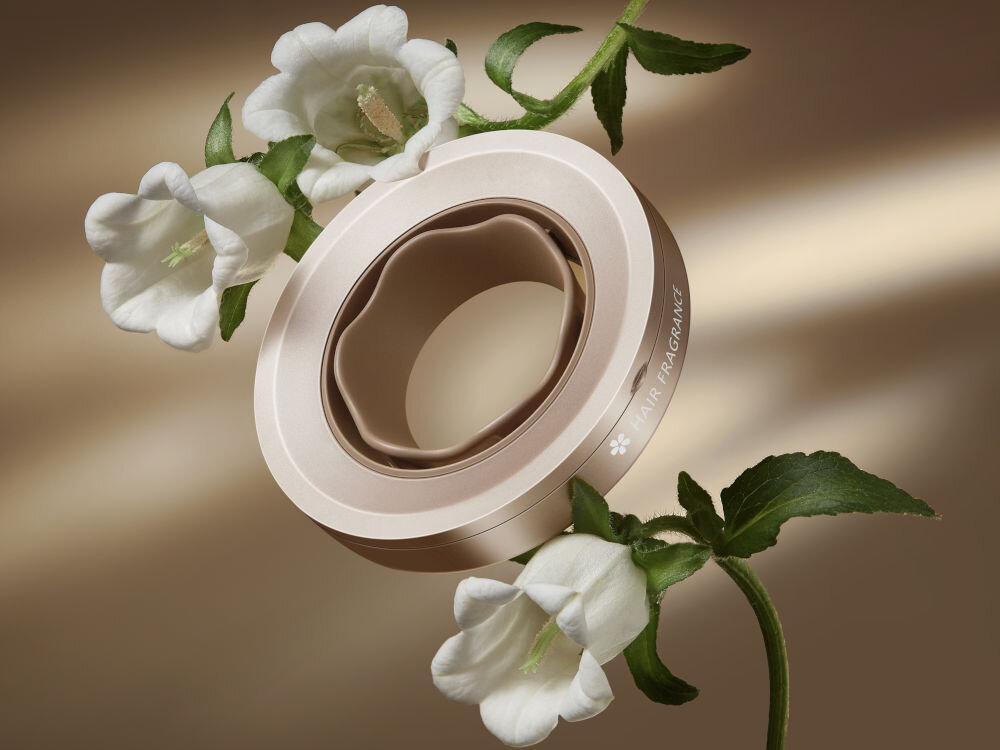 Suszarka DREAME Glory Mix 1600W pierścień zapachowy w otoczeniu kwitnących kwiatów funkcja infuzji perfum rozprowadzanie zapachu do 8 godzin zapachu