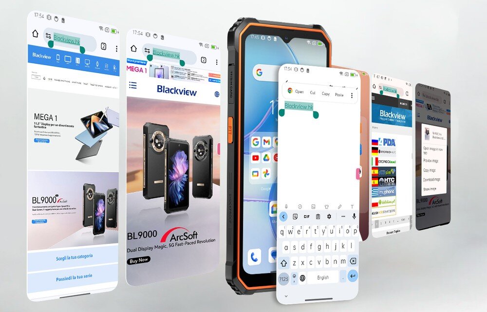 Blackview BV4800 Pro Android 14 DokeOS 4.0 NFC GPS funkcje systemowe smartfon