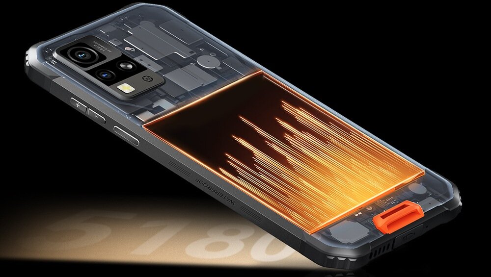 Blackview BV4800 Pro bateria 5180 mAh długi czas pracy reverse charging 5W