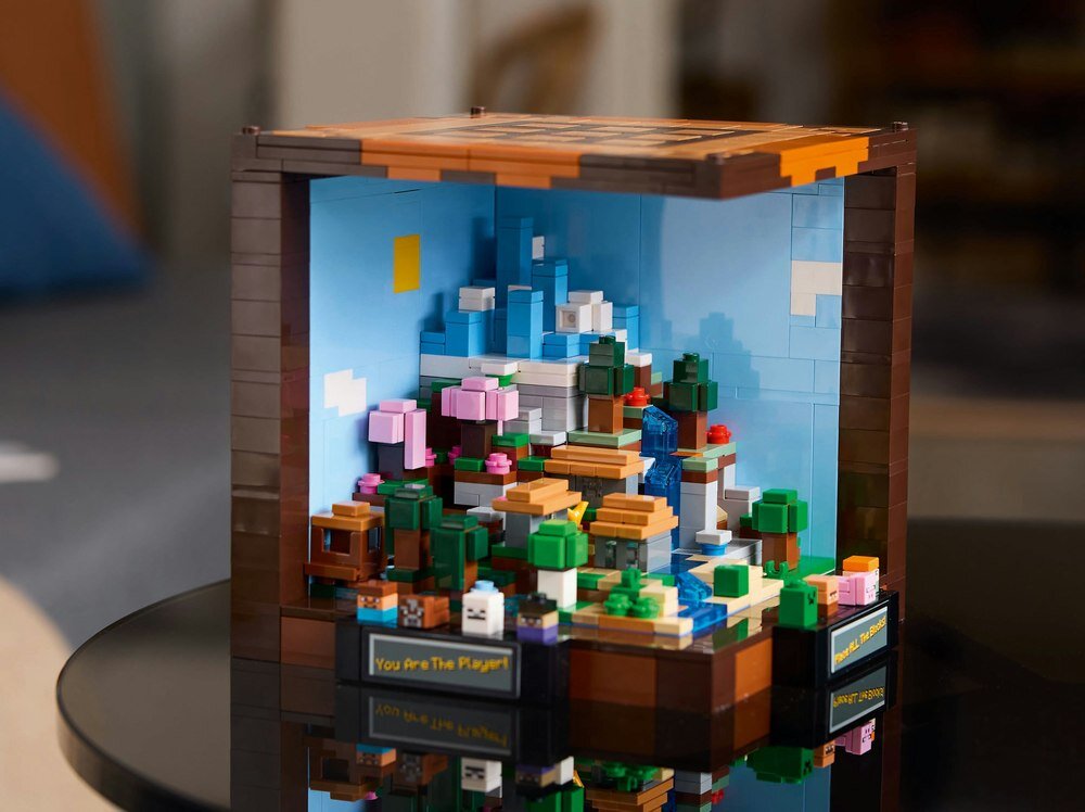 LEGO 21265 Minecraft Stół warsztatowy     opis