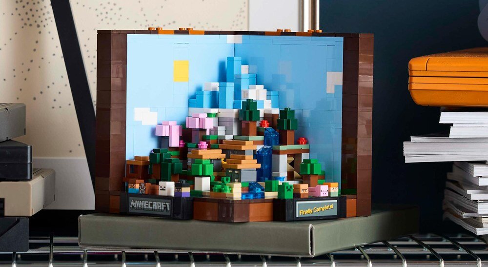 LEGO 21265 Minecraft Stół warsztatowy 12 biomów  