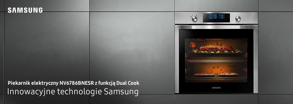 Piekarnik elektryczny z funkcją Dual Cook 70 l KV_1200