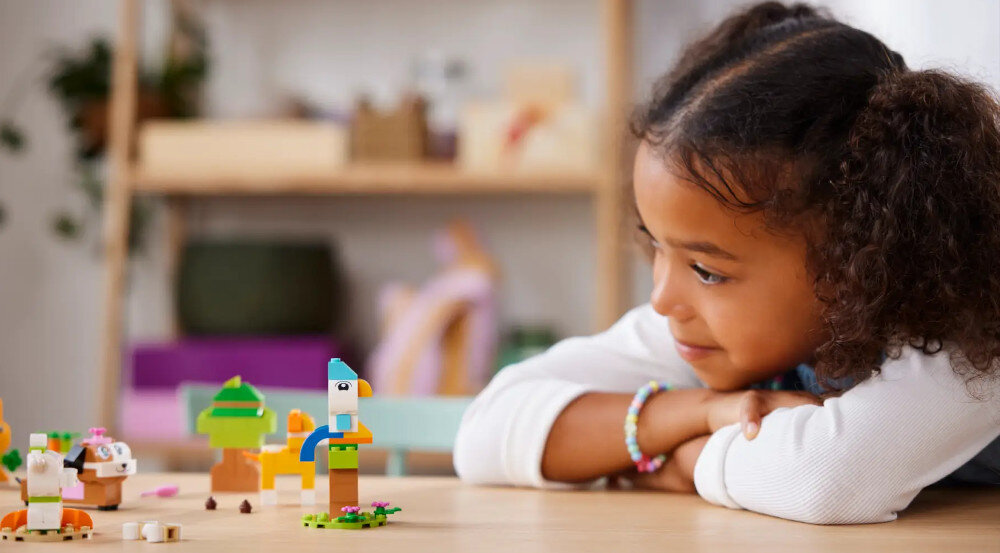 KLOCKI LEGO CLASSIC KREATYWNE ZWIERZĄTKA 11034 oczy pyszczki klocki pies kot chomik ptak