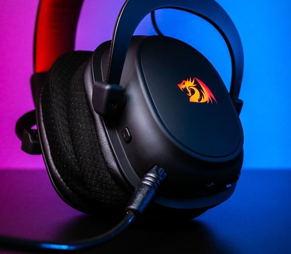 Słuchawki REDRAGON Zeus H510 Pro RGB design komfort lekkość dźwięk jakość wrażenia słuchowe ergonomia lekkość sport aktywność podróże czas pracy działanie akumulator