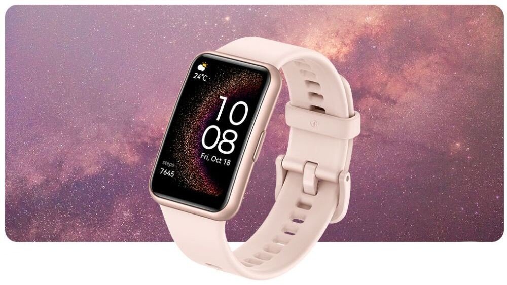 Smartwatch HUAWEI Watch Fit SE ekran bateria czujniki zdrowie sport pasek ładowanie pojemność rozdzielczość łączność sterowanie krew puls rozmowy smartfon aplikacja