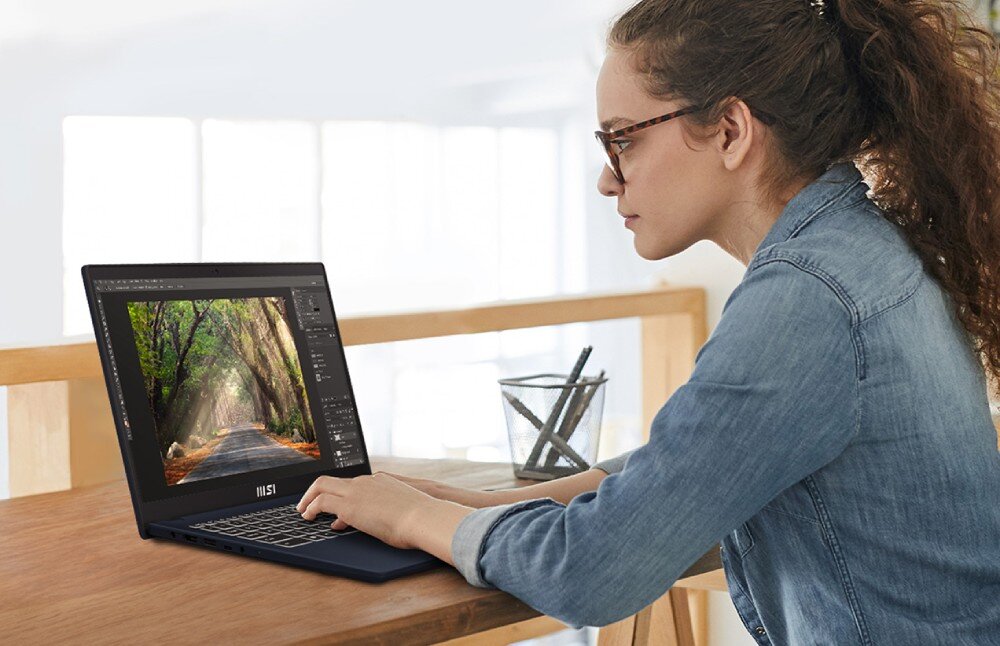 Laptop MSI Modern 15 B12MO 15.6 IPS i5-1235U 16GB RAM 512GB SSD Windows 11 Home podzespoły procesor pamięć dysk